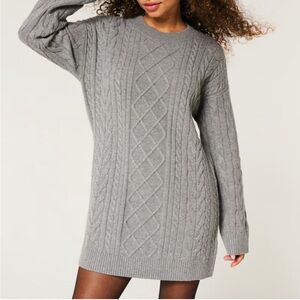 Extra small grey Hollister sweater dress